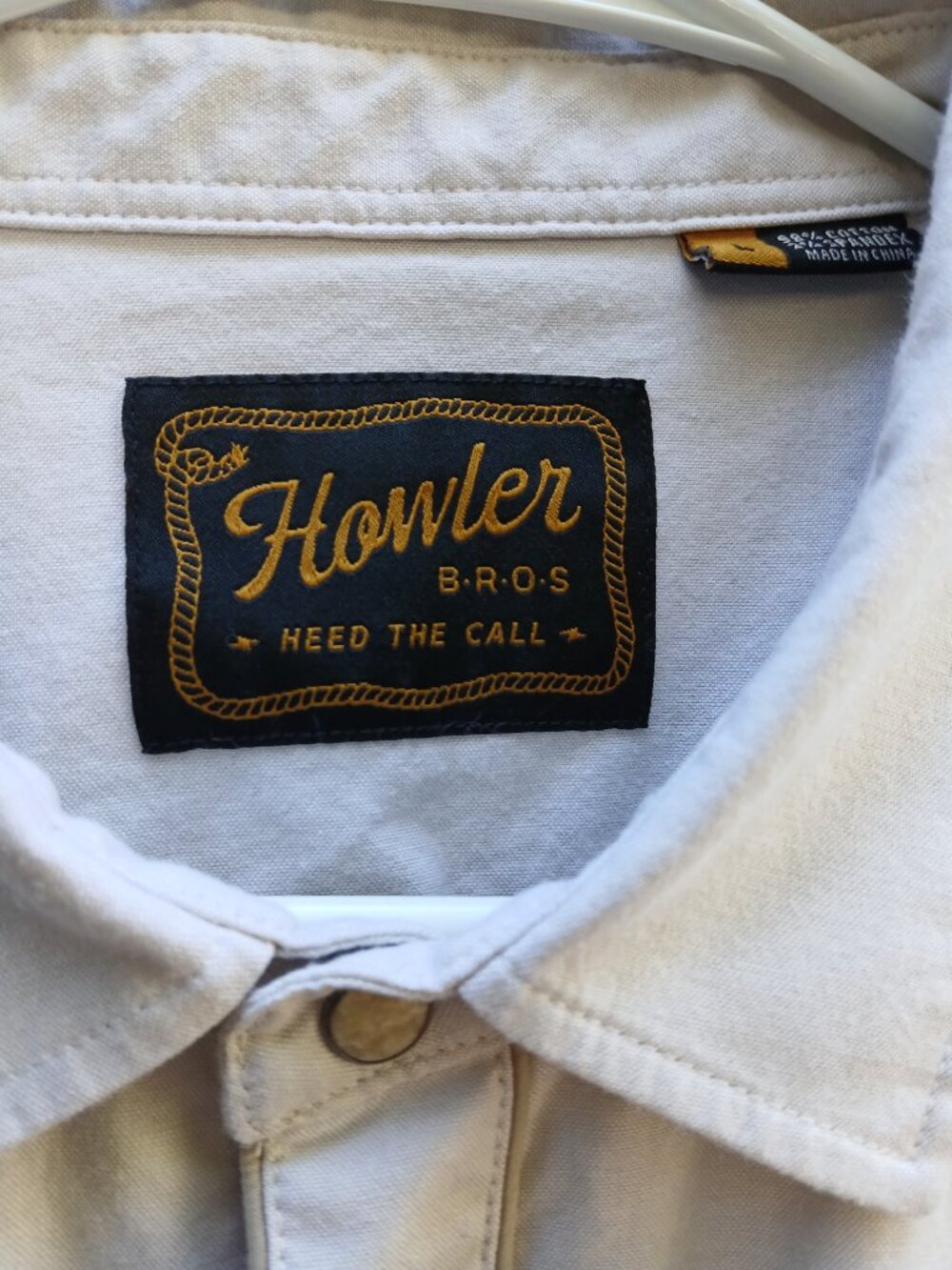Howler Brothers Broncbuster Snap Shirt Men's Large - Picture 3 of 16